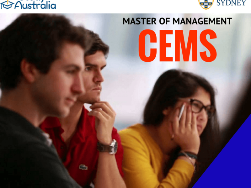 Master of Management (CEMS): University of Sydney