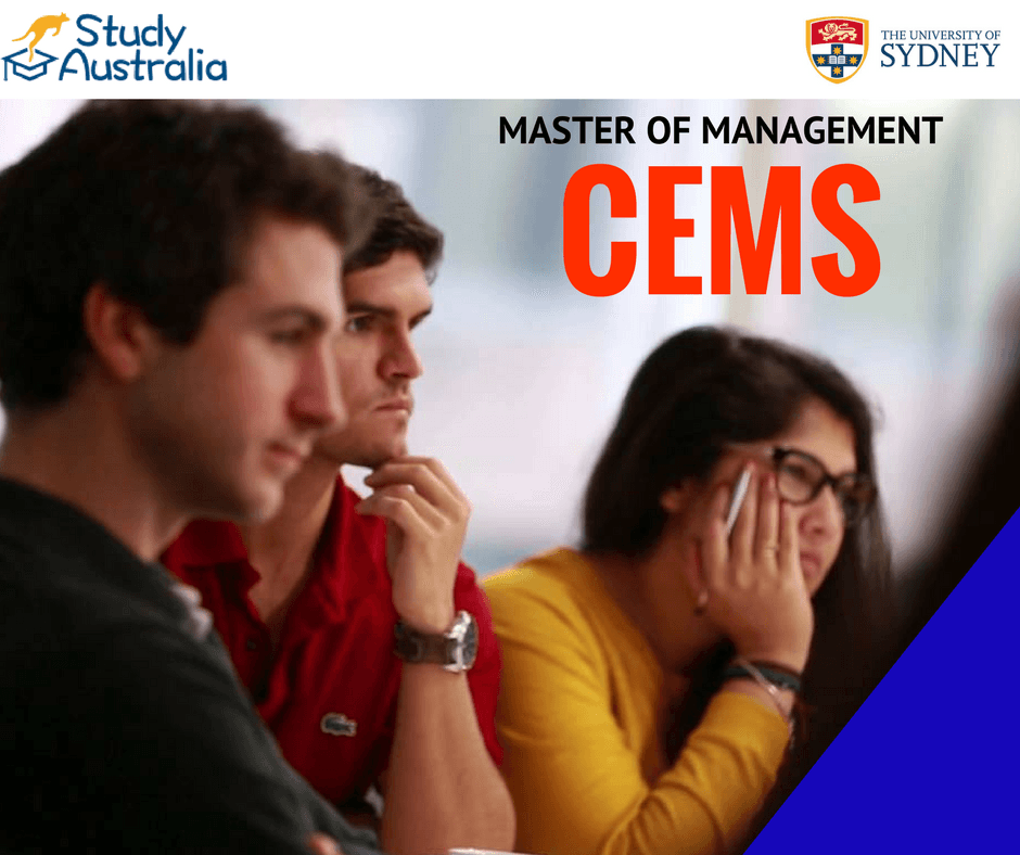 Master of Management (CEMS): University of Sydney